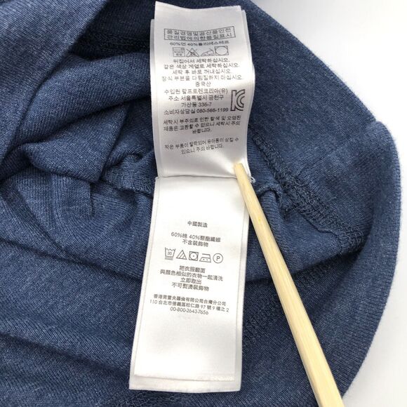 Lauren Ralph Lauren Womens Top Size Small Navy Suede Elbow Patch Zip Shoulder - Picture 11 of 14